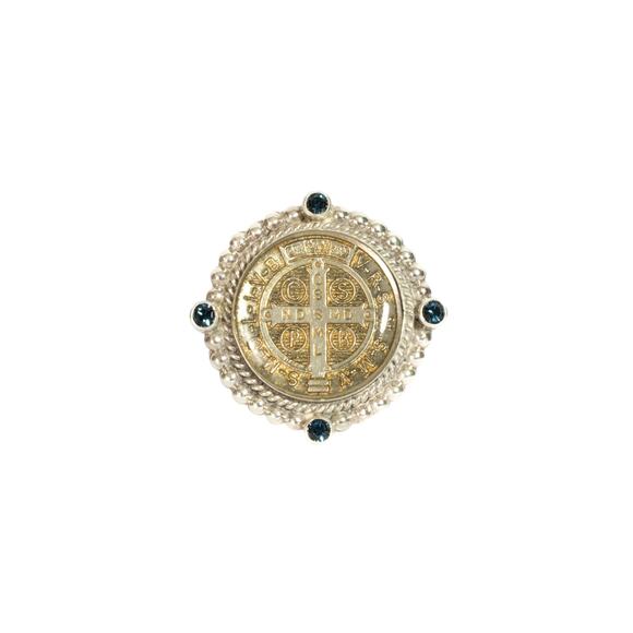 VIRGINS SAINTS & ANGELS VSA Grande San Benito Ring Silver Size 7 - Picture 1 of 8
